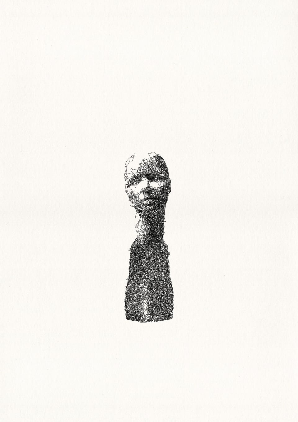 Family Portraits, HC61UR. Black pigment ink on 210gsm cartridge paper.