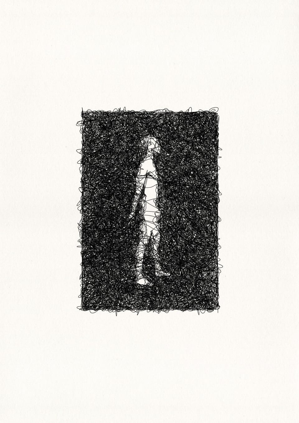 Other Drawings, N24ARE. Black pigment ink on 210gsm cartridge paper.