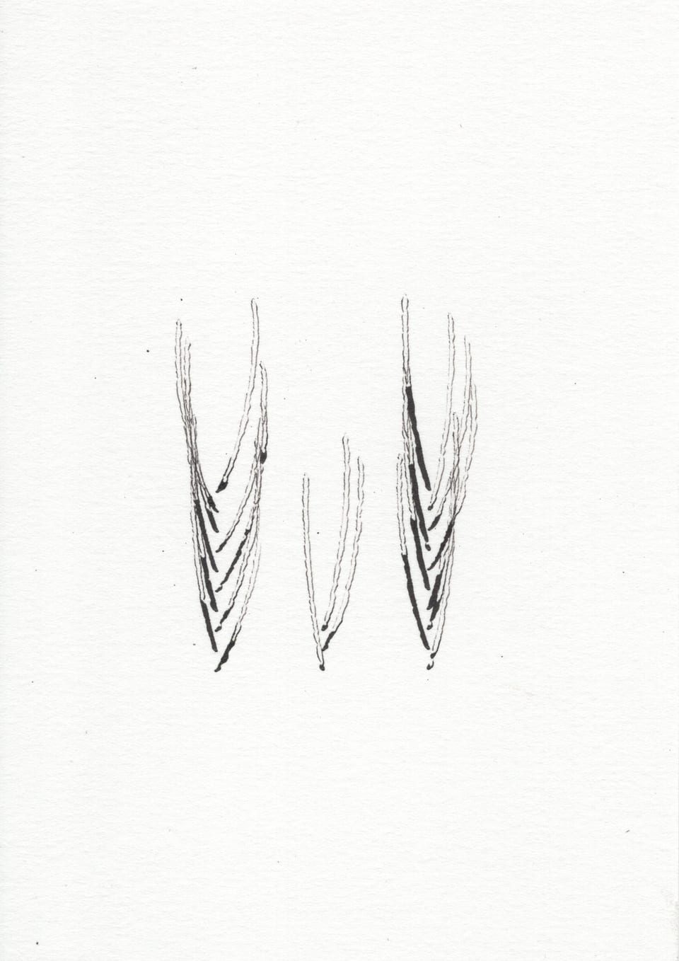 Poems, OFBAC. Pigment ink and India ink on 210gsm cartridge paper