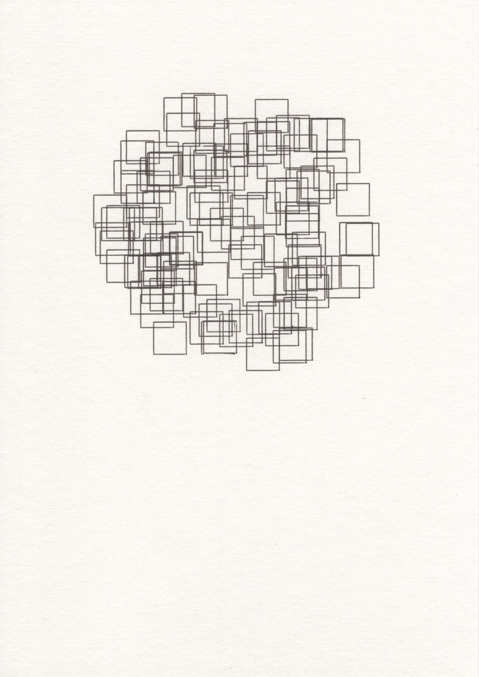 Atalanta races. Quietus by two thirds., SDR5NH. Pen and ink on paper.